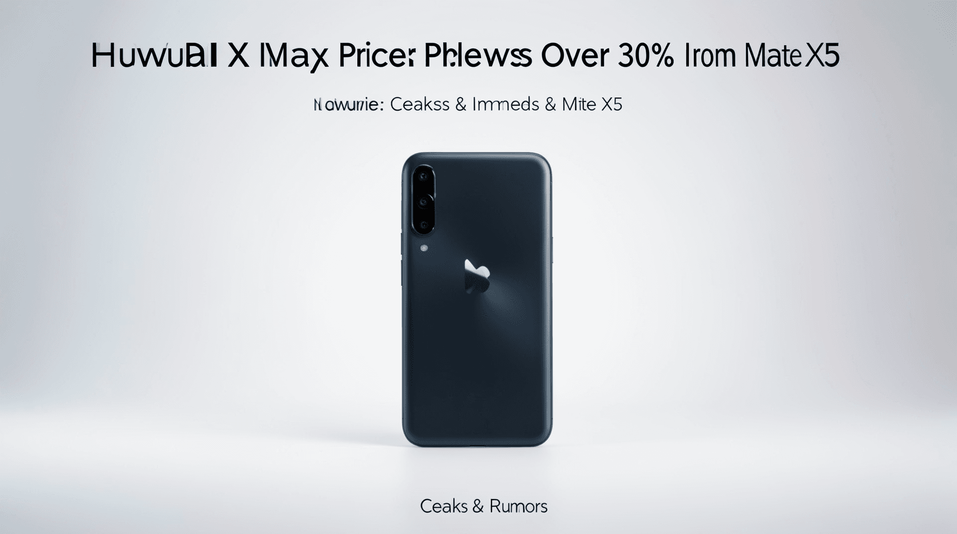 Huawei Pura X Max Price Leak Shows Over 30% Increase From Mate X5