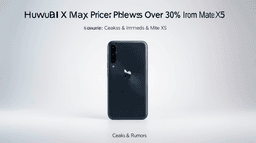 Huawei Pura X Max Price Leak Shows Over 30% Increase From Mate X5