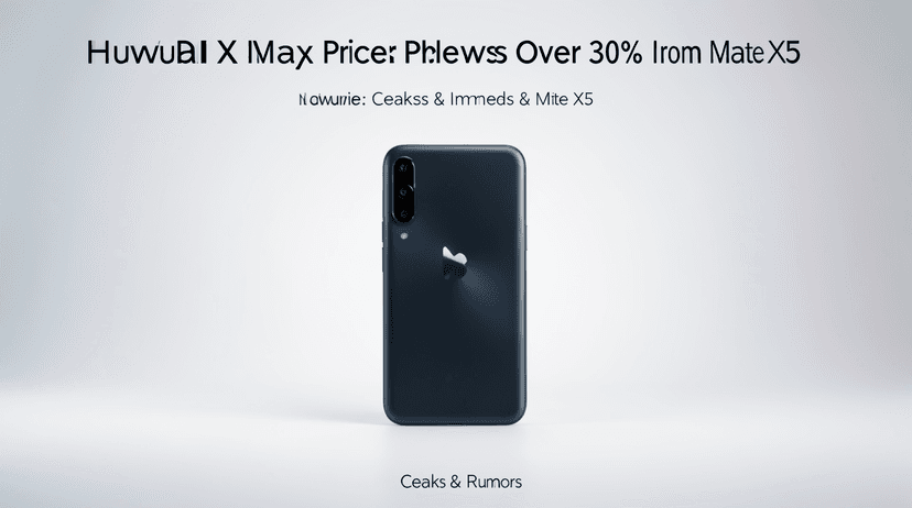 Huawei Pura X Max Price Leak Shows Over 30% Increase From Mate X5