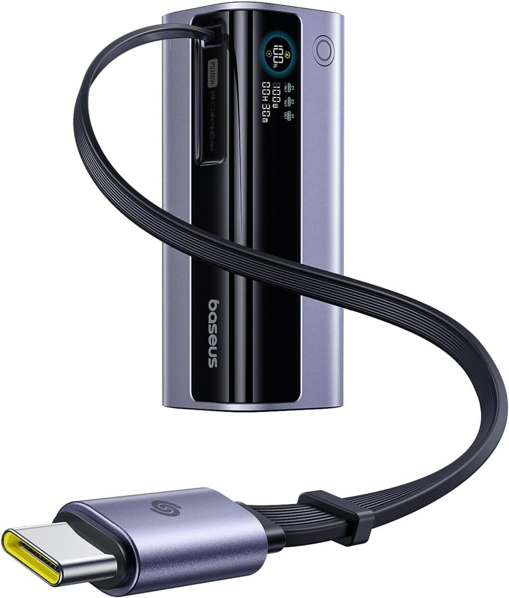Lenovo Legion P5 100W power bank launched with built-in USB-C cable